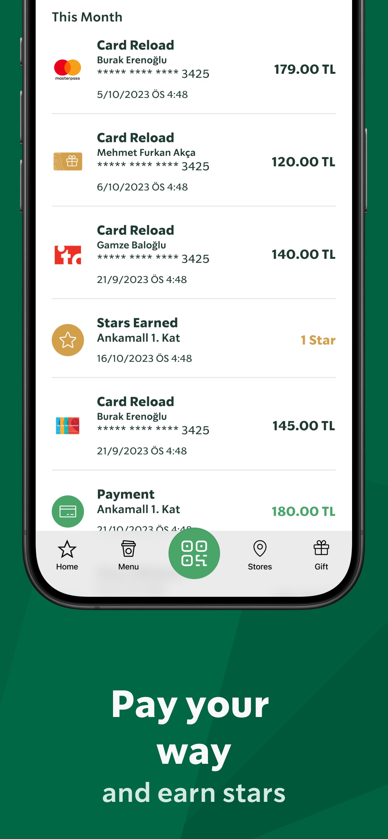 Screenshot 4 of Starbucks Türkiye