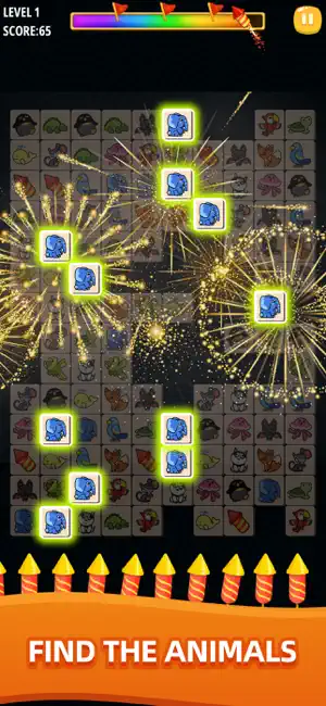 Animal Link-Connect Puzzle screenshot 2