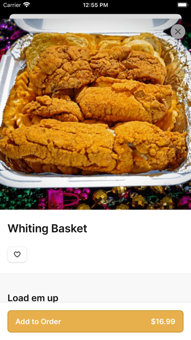 Nawlins Style Po’Boys iPhone screenshot 3 - Food & Drink app