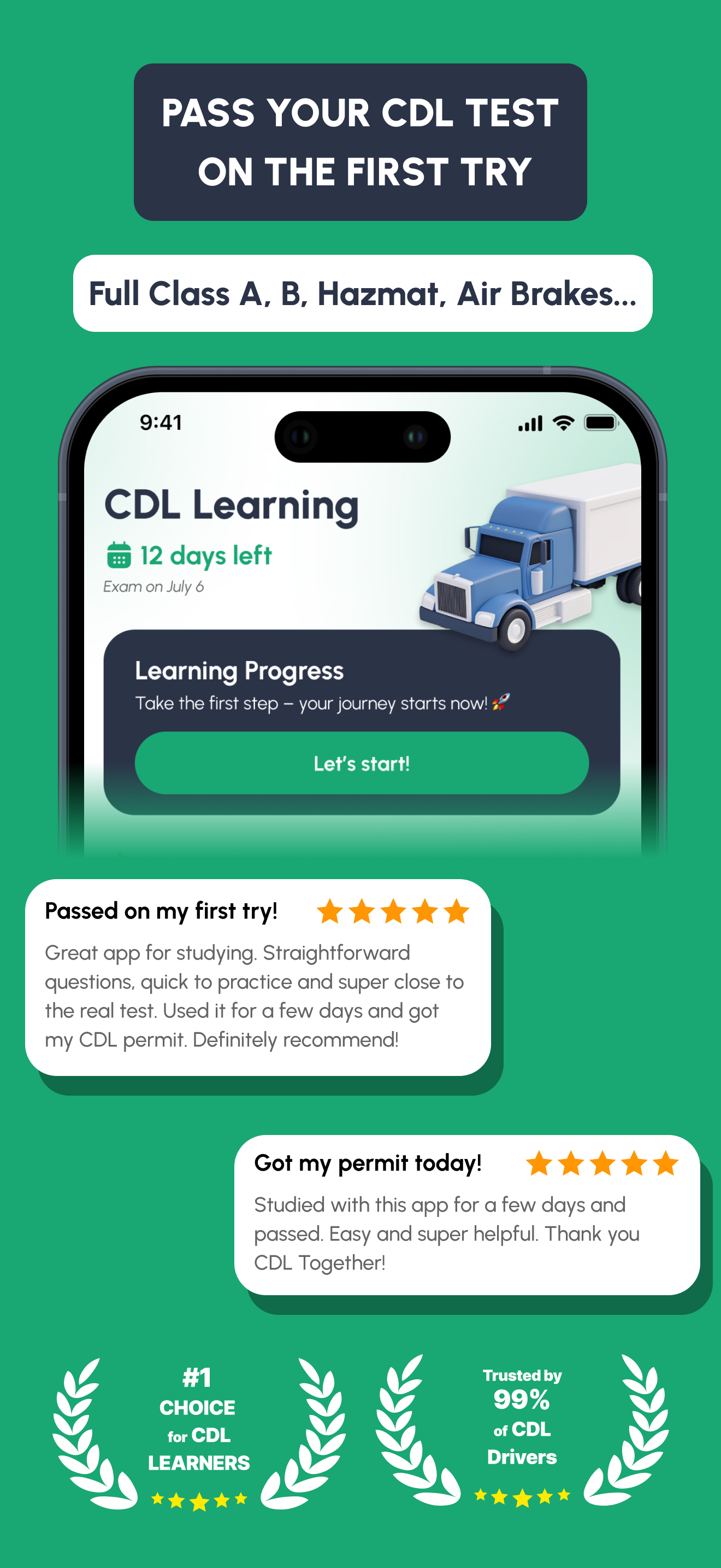 CDL Prep Test 2026: Practice