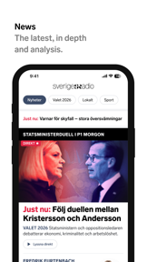 Sveriges Radio screenshot