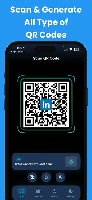 QR Maker: Code Reader, Scanner screenshot 1
