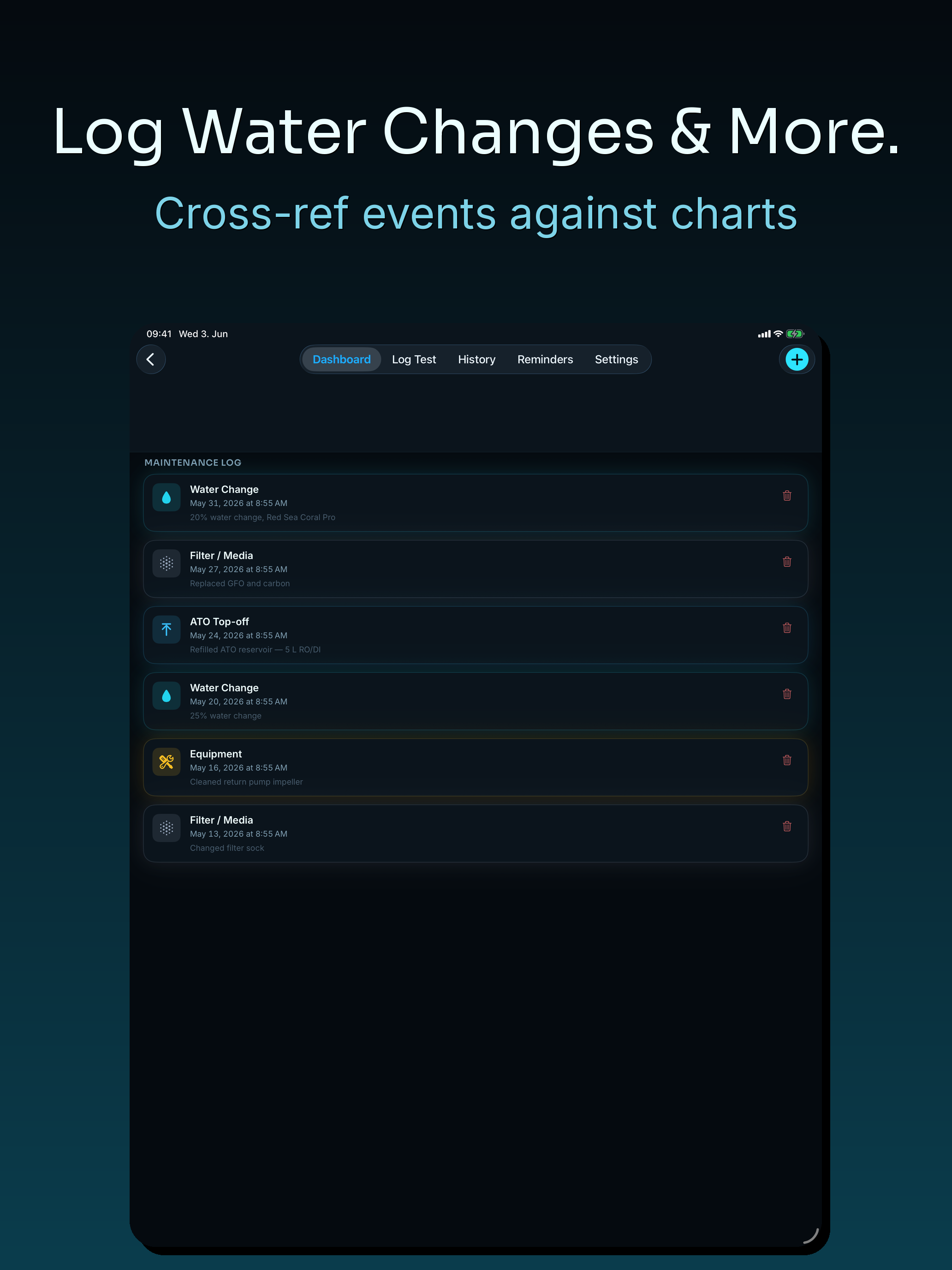ReefDrift: Reef Parameter Log screenshot 18