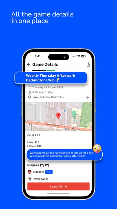 Playdoor - Sports matchmaking Screenshot 3 - AppWisp.com