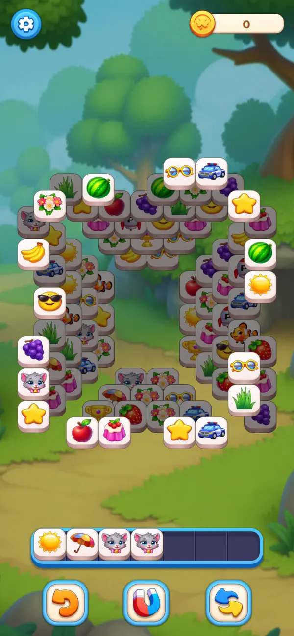 Screenshot #3 pour Tile Trio Match Puzzle