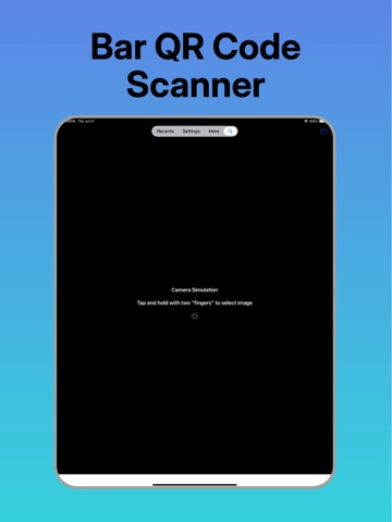 Barcode n QRCode-smartscan iPad screenshot