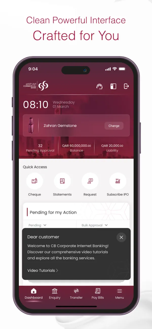 Screenshot #3 pour CB Corporate Banking