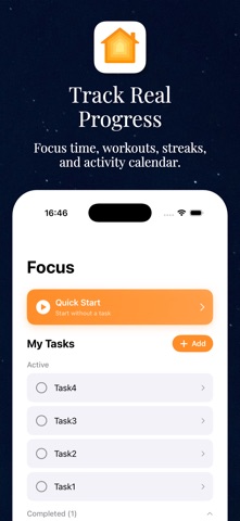 Focusory – Pomodoro & Tabata Screenshot 7 of 8