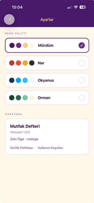 Mutfak Defteri Screenshot 4 of 6