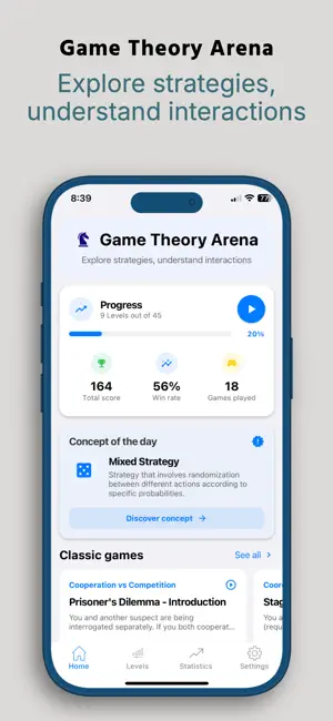 Game Theory Arena screenshot 1