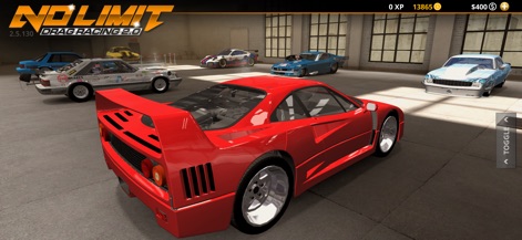 No Limit Drag Racing 2 - Admire a diverse car collection featuring both classic and high-end vehicles, rendered with high-fidelity vehicle models that capture every detail.