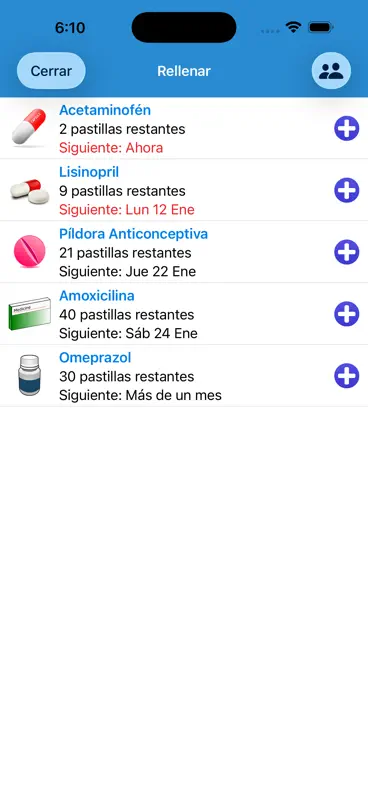 Recordatorio de Medicamentos 2 screenshot 6 of 9