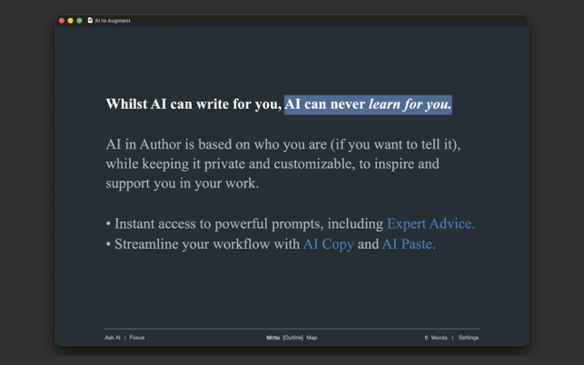 Author Screenshot