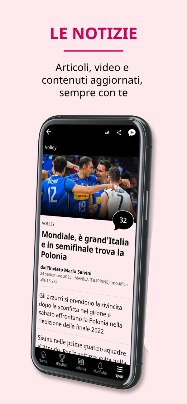 Screenshot #2 pour La Gazzetta dello Sport