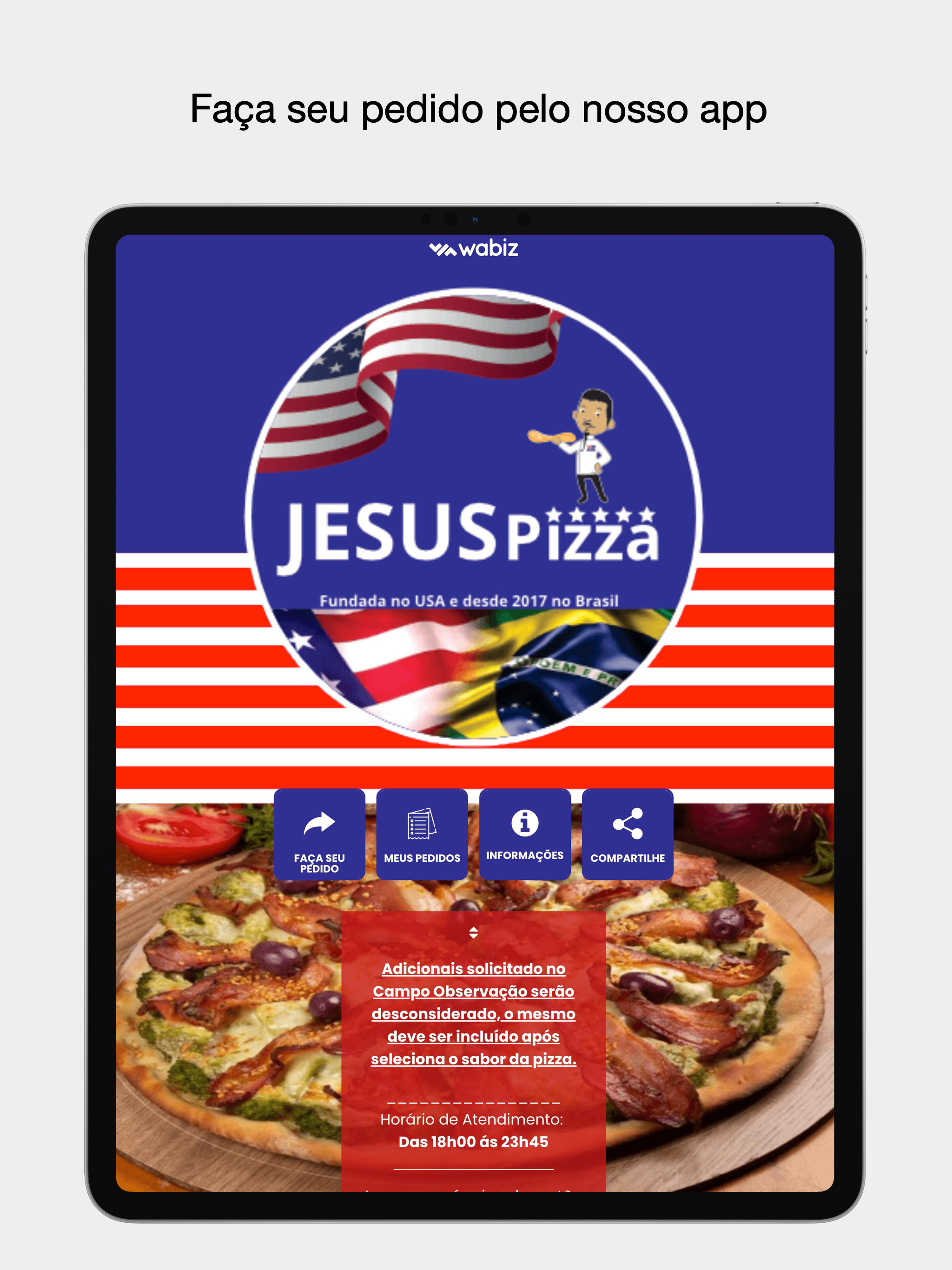 Jesus Pizza - Zona Leste