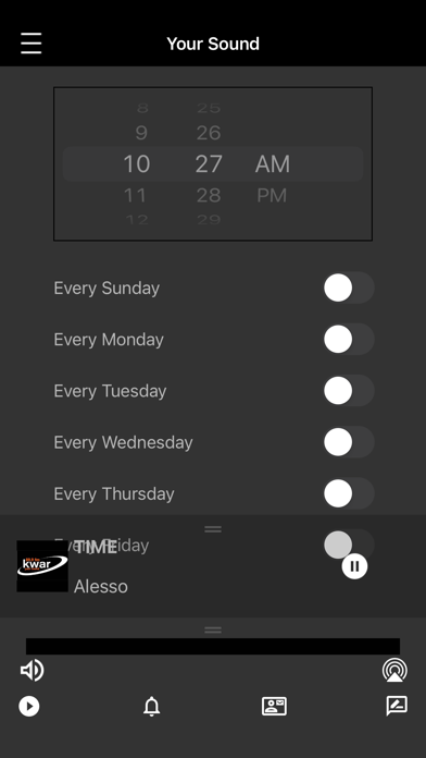 KWAR Radio iPhone screenshot 4 - Entertainment app
