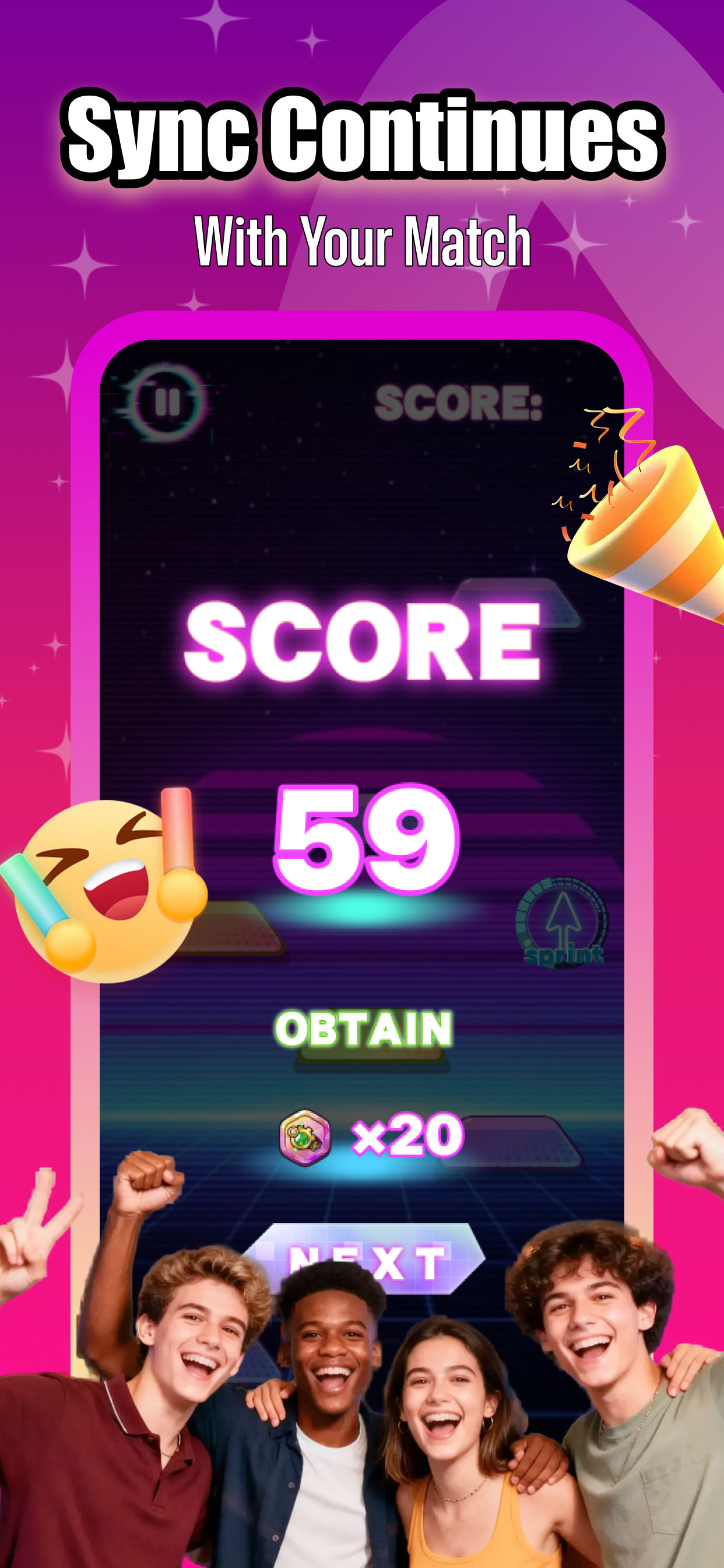 Fizzy: Rhythm Playful Duos