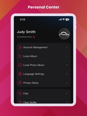 App screenshot