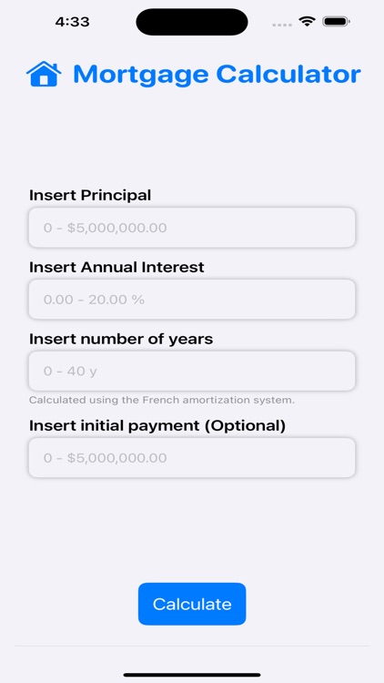Mortgage Calculator simple