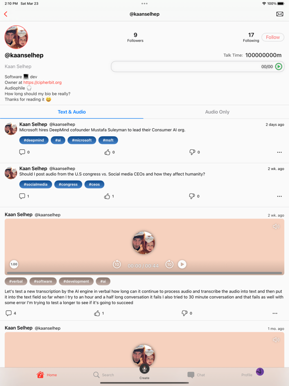 App screenshot