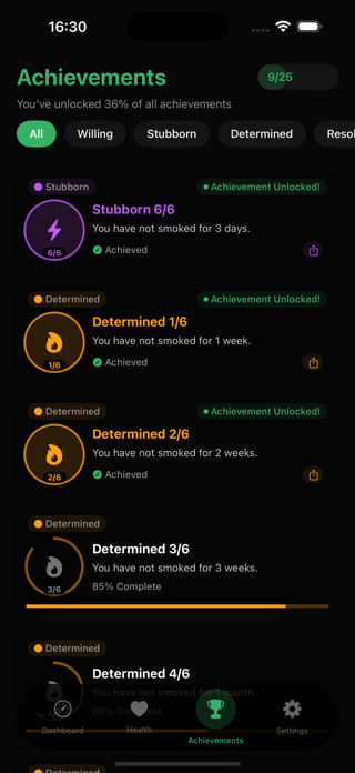SmokeFree Screenshot 3 of 4