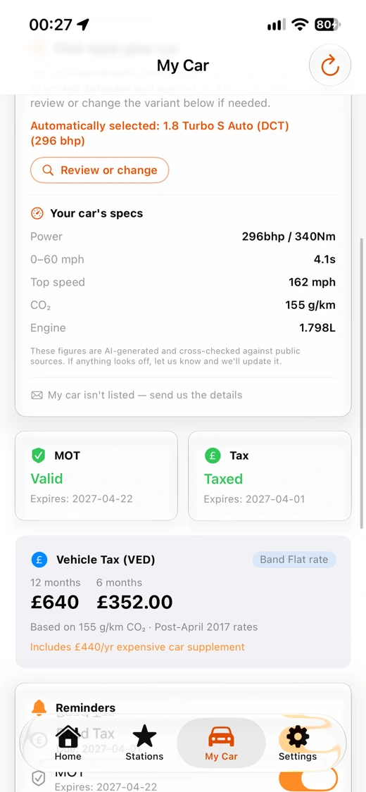 Fuel Finder UK - Live Prices screenshot 8