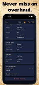 Pocket Watch Box screenshot