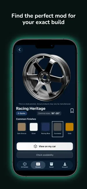 Swappd: Custom Wheels & Kits screenshot 4