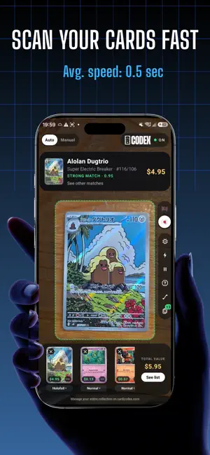 Card Codex: Card Value Scanner screenshot 3
