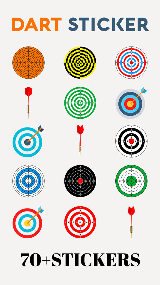#1. Dart Stickers Pack (iOS) 由: Aman Kumar