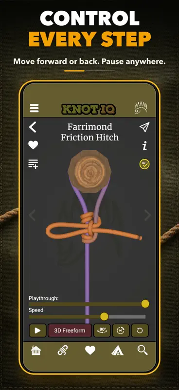 Knot IQ: 3D Knot Tying screenshot 2 of 10