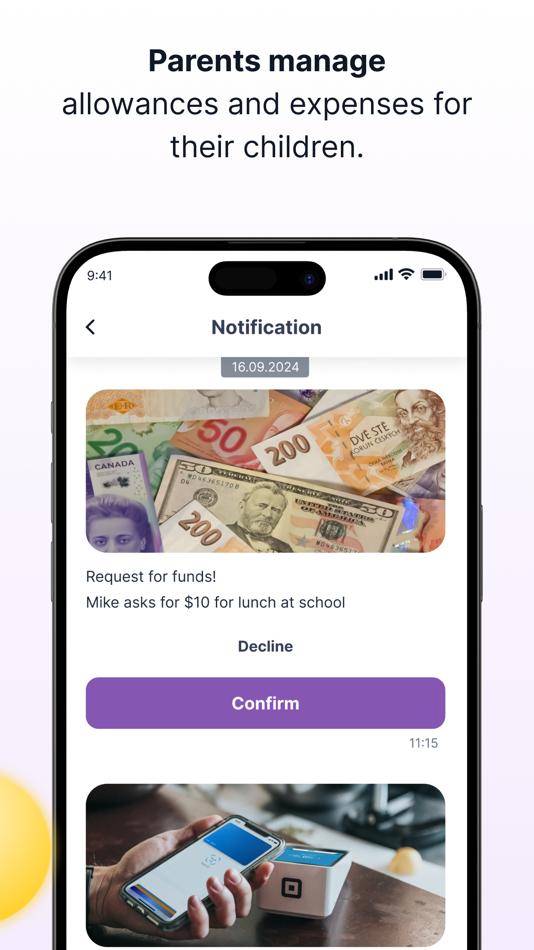 #6. Fampy Parent app (iOS) By: Yamsoft LTD