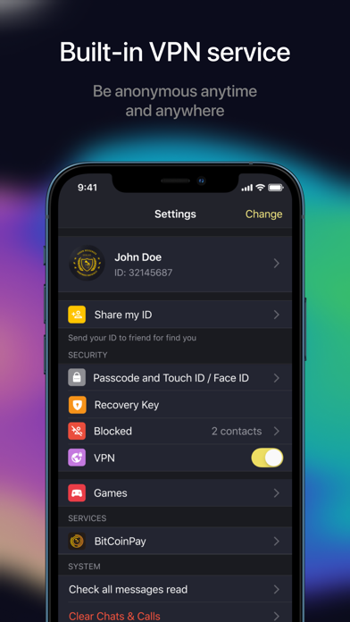 Verum Messenger — Chat & Calls Screenshot