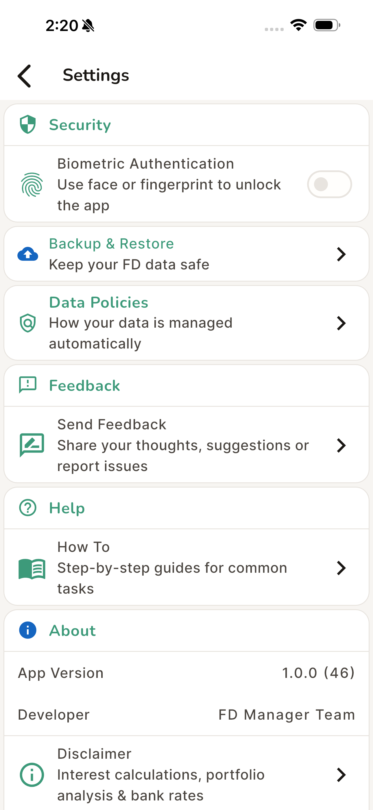 FD Manager & Tracker screenshot 9
