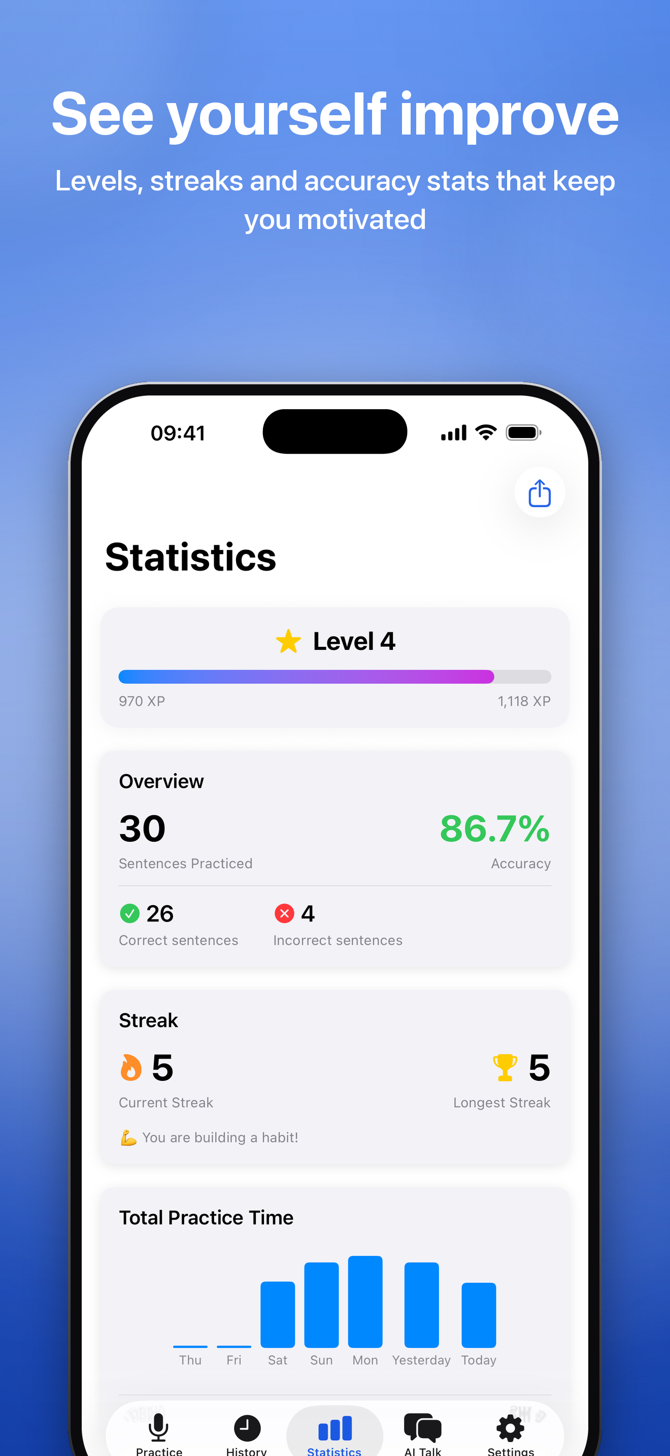 Articulate: AI Pronunciation screenshot 4