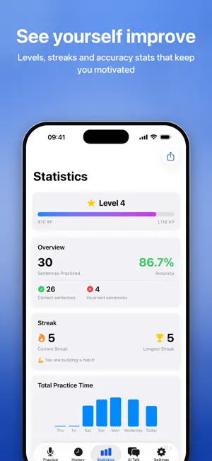 Articulate: AI Pronunciation screenshot 4