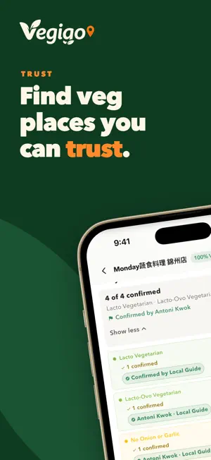 Vegigo: Veg Restaurant Finder screenshot 1