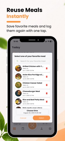 EatSnap: AI Calorie Counter iPhone screenshot