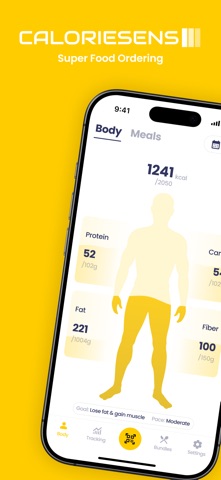 Caloriesens: Food & Tracking screenshot