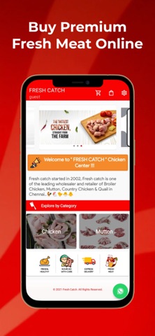 Fresh catch Chennai iPhone screenshot