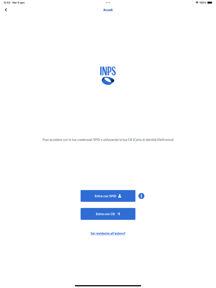 #2. INPS mobile per Tablet (iOS) Podle: Istituto Nazionale Previdenza Sociale