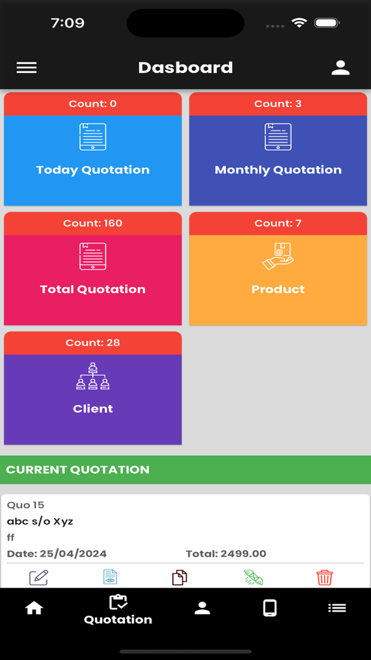 #1. Easy Quotation Estimate App (iOS) 由: Gayatri Software Services Pvt Ltd