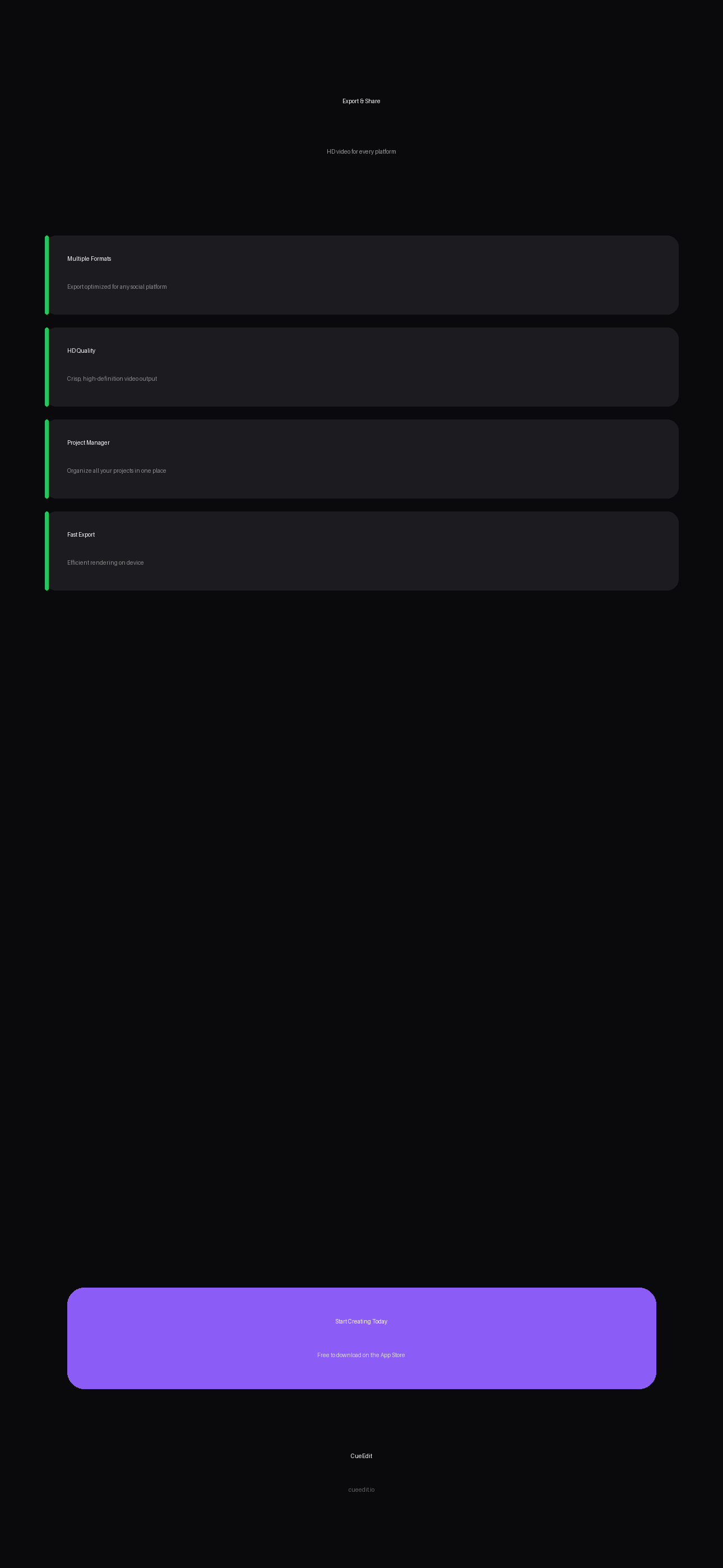 CueEdit - AI Video Editor