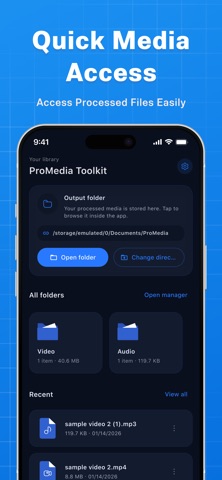 Pro Media: Video Converter screenshot