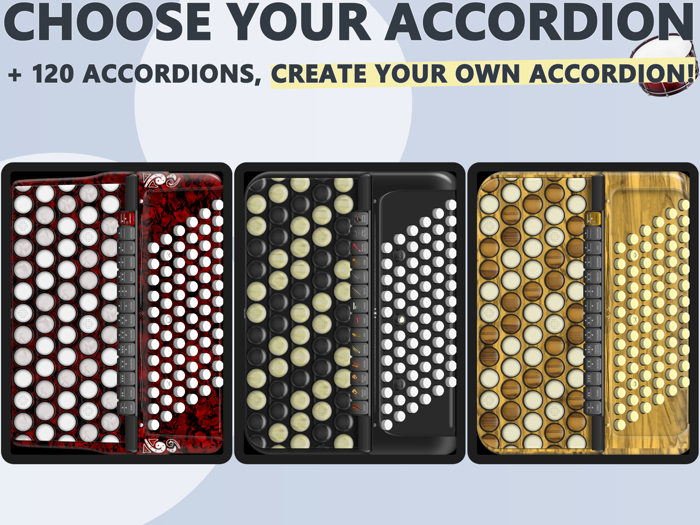 Accordion Chromatic Button