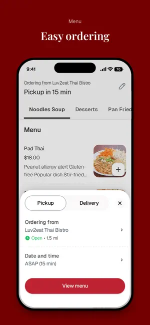 Luv2eat Thai To Go screenshot 3