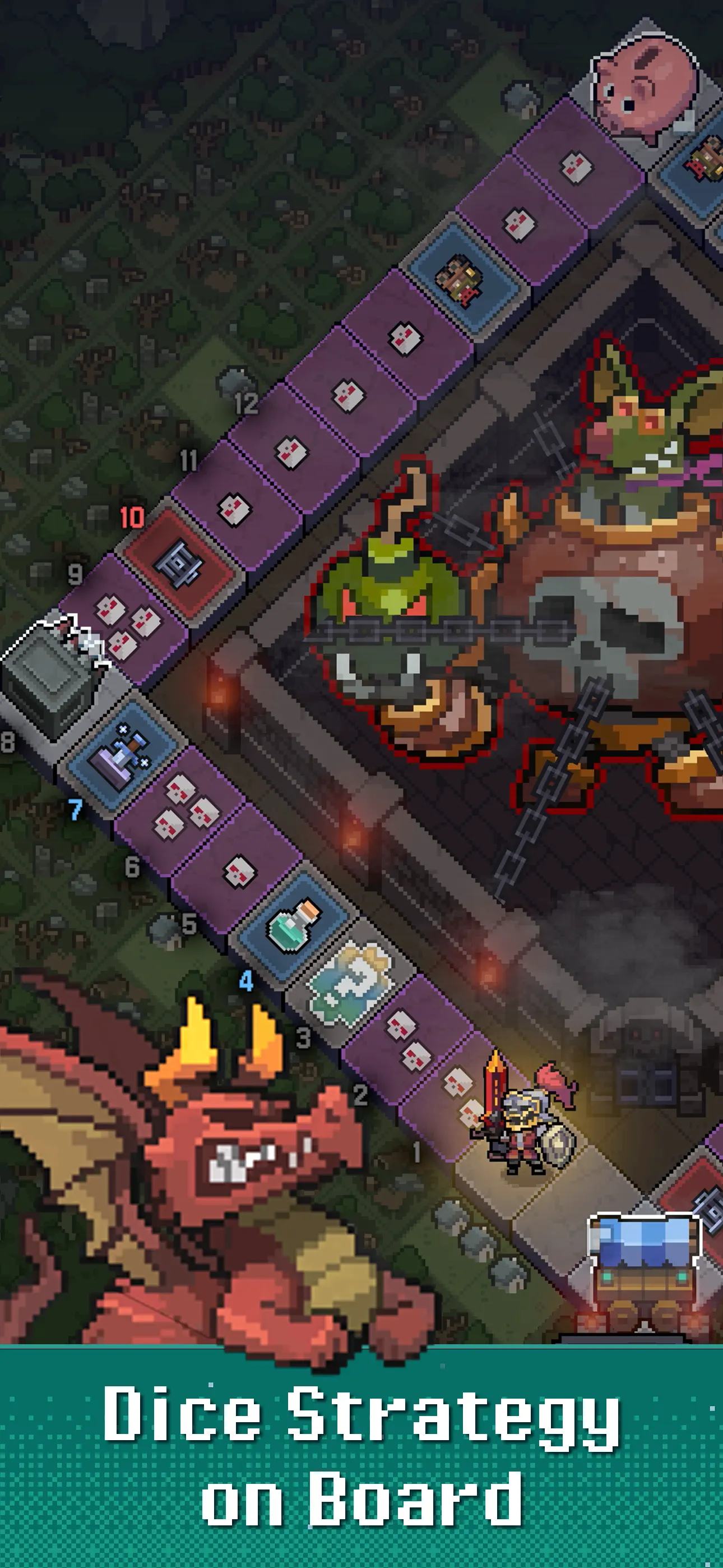 Heroll : Dice Roguelike screenshot 2