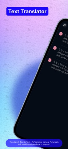 AI Translator : Speak & Learn iPhone screenshot