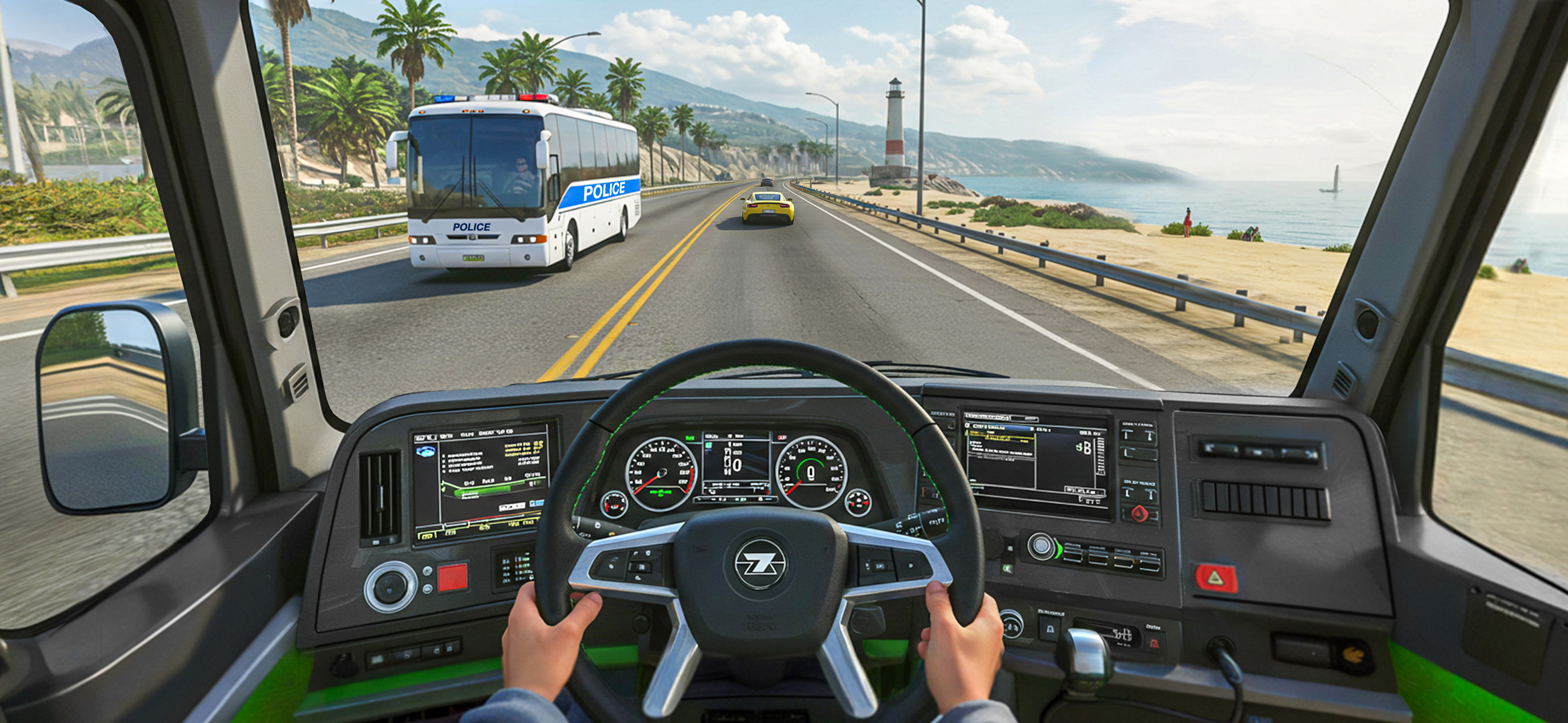 Police Bus Simulator Game 2024