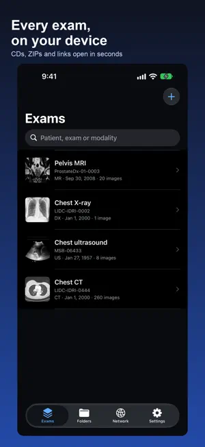 DICOM Viewer: DCM & MRI Reader screenshot 1